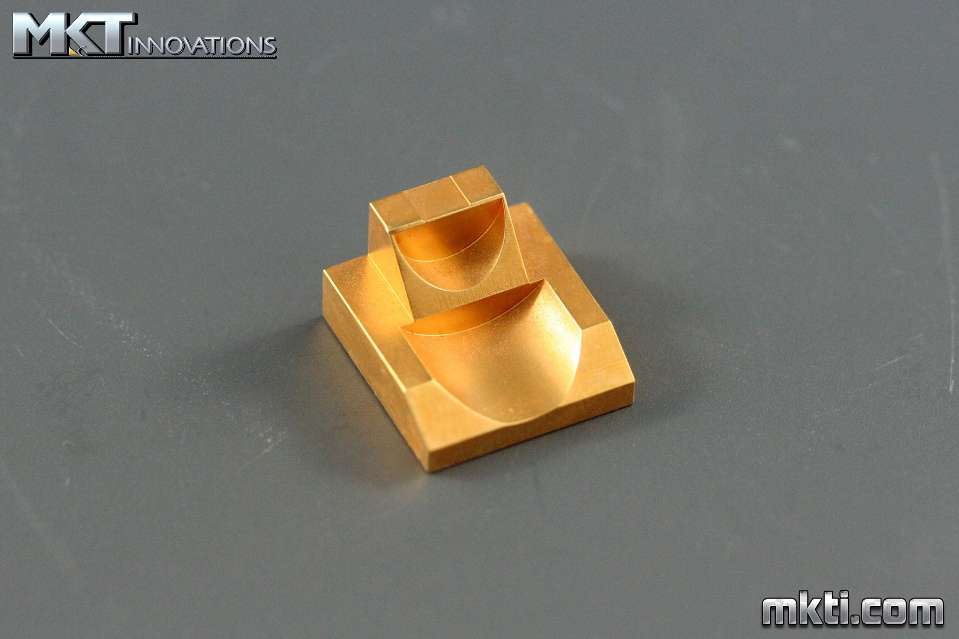 Gold Plated Copper - Laser Mount